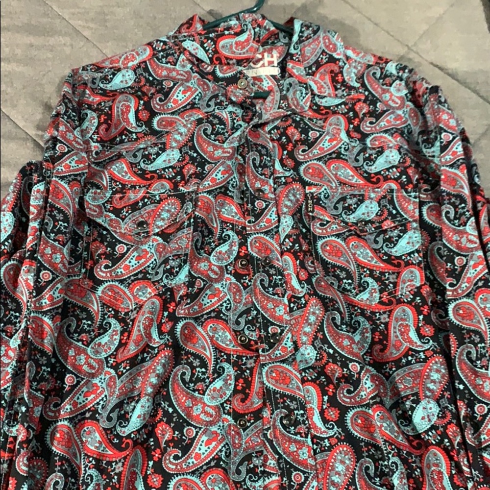 Cinch pearl snap shirt